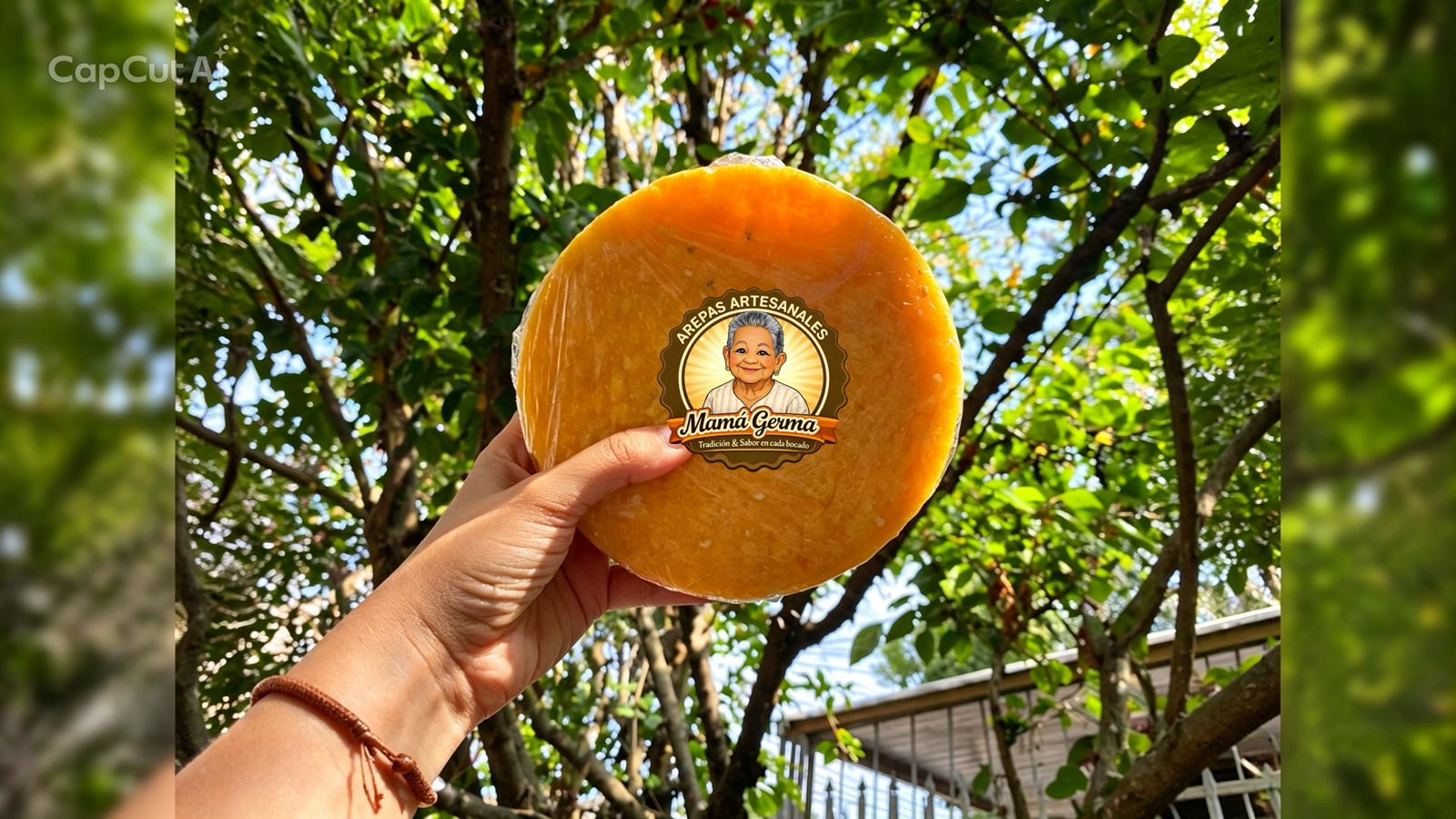 Arepas artesanales de maíz cariaco Mamá Germa en Sincelejo