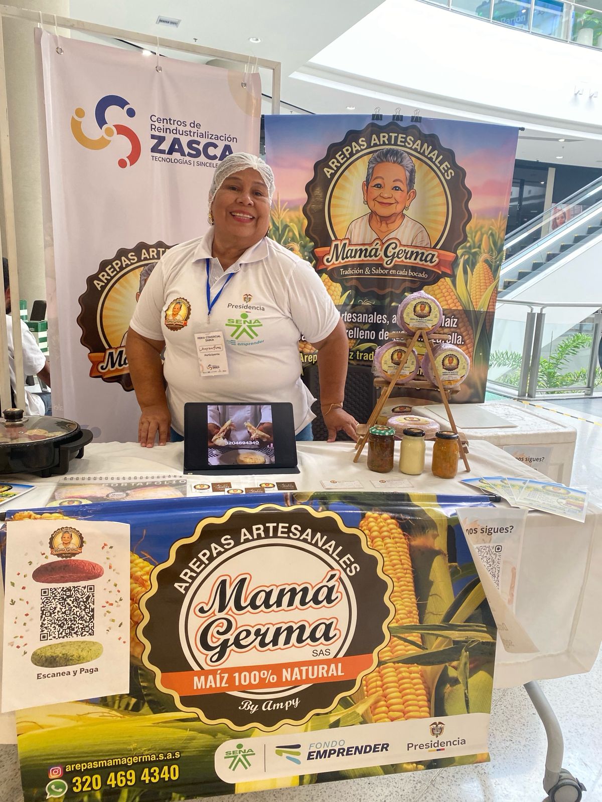 Historia de Mamá Germa - Tradición familiar con maíz cariaco